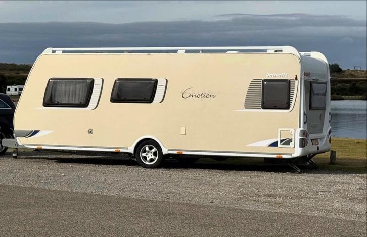 Unieke Dethleffs Exclusive Emotion 595S, Caravans en Kamperen, Caravans, Particulier, tot en met 5, 1500 - 2000 kg, Rondzit, Dethleffs