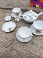 Klein kinderservies €7,50 jaren 70 vintage retro midcentury, Ophalen of Verzenden, Huis en Inrichting