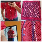 Gehaakt gilet, Maat 38/40 (M), Nieuw, Ophalen of Verzenden, Handgemaakt