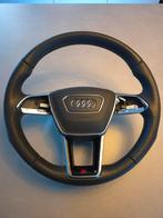Audi A6 (C8) E-tron A8 S-line, stuurwiel, Stuur, Leer, Ophalen of Verzenden, Gebruikt, Audi