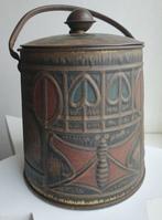 Art nouveau art deco jugendstil blik met vlinders, Verzamelen, Verzenden, Zo goed als nieuw, Overige