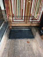 Bench Hond zwart, Dieren en Toebehoren, Hondenhokken, Ophalen, Minder dan 65 cm, Hondenhok, Zo goed als nieuw