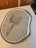 Kattenbakmat kunststof + schep, Dieren en Toebehoren, Ophalen of Verzenden, Gebruikt