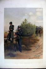 Nederlandse uniformplaten, Verzamelen, Ophalen of Verzenden, Landmacht, Nederland, Embleem of Badge