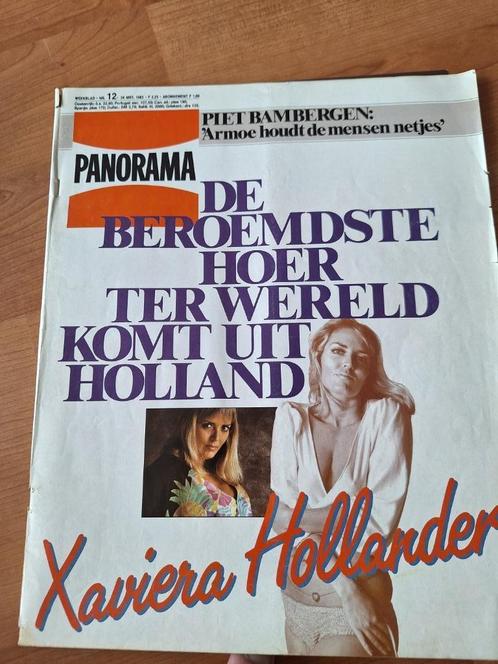 Panorama 1982 Xaviera Hollander Conny Vandenbos Orson Welles, Verzamelen, Tijdschriften, Kranten en Knipsels, Tijdschrift, Nederland