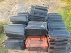 Dakpannen Vlaamse pan 401 Zwart geglazuurd, Doe-het-zelf en Verbouw, Dakpannen en Dakbedekking, Steen of Klei, Zwart, Ophalen of Verzenden