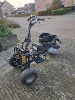 Unieke Zelfbouw Crosser (zwarte cross), Fietsen en Brommers, Brommers | Crossbrommers, Ophalen of Verzenden, Gebruikt, Overige merken