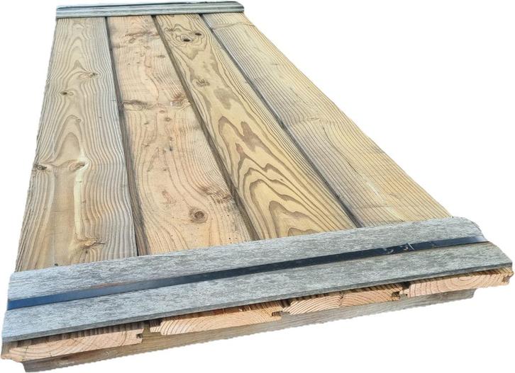 Blokhutprofiel 2.8x18.0 cm - nr: TP630, Tuin en Terras, Palen, Balken en Planken, Nieuw, Palen, Minder dan 180 cm, Ophalen