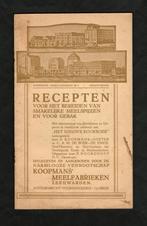 Leeuwarden Koopmans' Meelfabrieken Recepten Spijzen Gebak., Ophalen of Verzenden, Zo goed als nieuw
