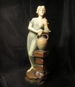 Antieke art nouveau dame Bernard Bloch ca 1900, Amphora, Verzenden