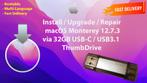 Installeer macOS Monterey 12.7.3 via USB-C / 3.1 Stick 32GB, Computers en Software, Besturingssoftware, Nieuw, MacOS, Ophalen of Verzenden
