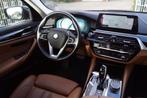 BMW 5-serie 540i xDrive High Executive Autom Leder Schuifkda, Auto's, Te koop, Zilver of Grijs, Geïmporteerd, 14 km/l
