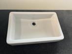 Duravit opzetkom glans wit wastafel, Huis en Inrichting, Badkamer | Badkamermeubels, Ophalen, Nieuw, 50 tot 100 cm, Minder dan 100 cm