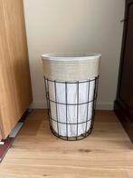 Wasmand Made zwart wit, Ophalen, Gebruikt, Rond, Mand