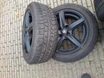 Mooie winterbanden+alumiem velgen. Profiel.6.5., Auto-onderdelen, Banden en Velgen, 16 inch, Banden en Velgen, Personenwagen, 195 mm