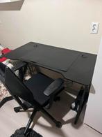 gaming bureau RGB met stoel, Verzenden, Zo goed als nieuw