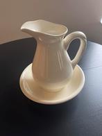 Waterkan met schaal - Vintage look, Ophalen, Keramiek, Overige typen, Zo goed als nieuw