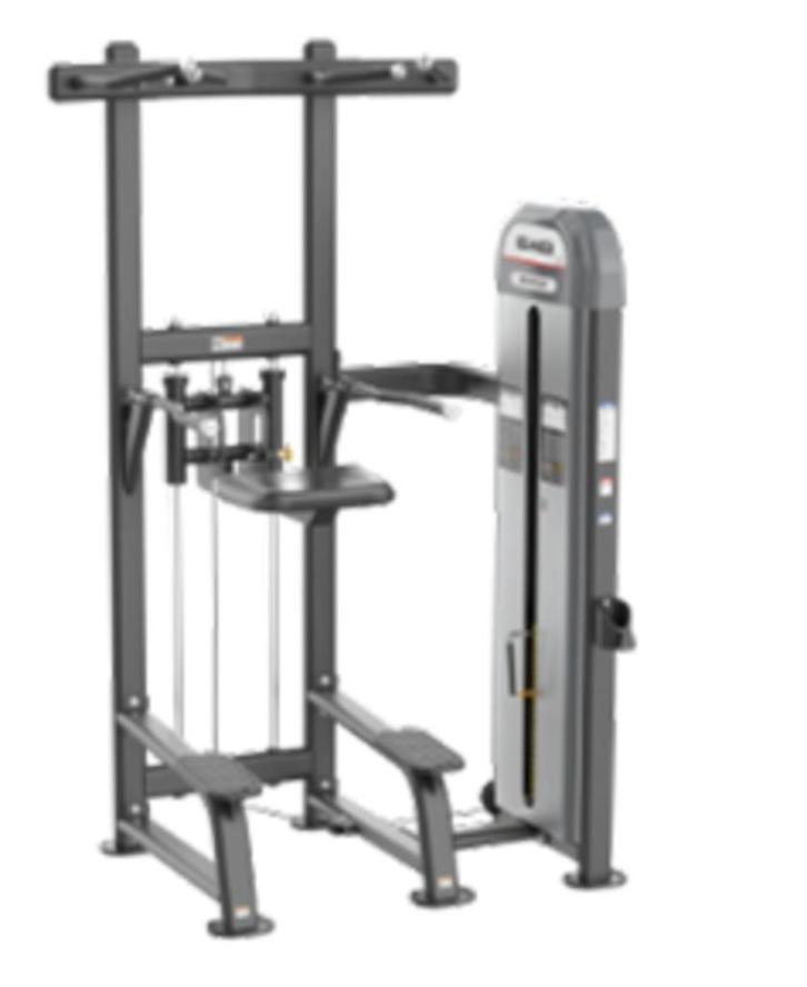 Oemmebi Chin/Dip Assist, Sport en Fitness, Fitnessapparatuur, Nieuw, Overige typen, Armen, Borst, Rug, Metaal, Ophalen of Verzenden