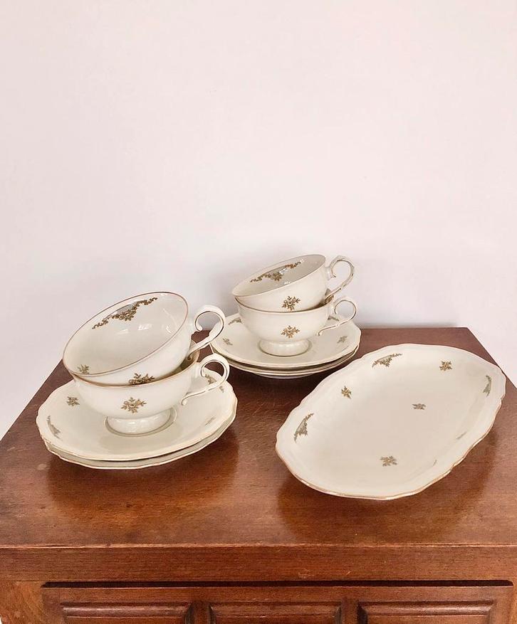 Vintage servies Johann Haviland Bavaria uit de jaren 70/80, Antiek en Kunst, Antiek | Servies compleet, Ophalen of Verzenden