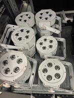 10x ADJ 5PX HEX Pearl LED flat par RGBAW+UV, Ophalen of Verzenden, Gebruikt, Licht, Kleur