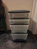 Ladekastje met 4 lades - Hobby opberger, Huis en Inrichting, Ophalen, Gebruikt, Modern