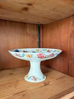 Vintage serveerschaal met bloemmotief, Antiek en Kunst, Ophalen