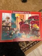 Castorland Puzzel - 500 Stukjes - Naughty Kittens, Ophalen of Verzenden, 500 t/m 1500 stukjes, Zo goed als nieuw, Legpuzzel