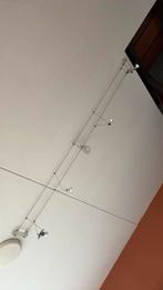 Plafondlamp spotjes, Ophalen, Gebruikt, Metaal, Modern