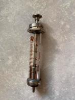 Vintage glazen injectiespuit Inaltera Supra, Ophalen of Verzenden
