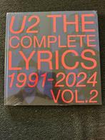 U2 The Complete Lyrics 1991-2024 vol2, Boeken, Kunst en Cultuur | Fotografie en Design, Nieuw, Ophalen of Verzenden, Overige onderwerpen
