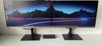2 Samsung Monitoren (24 inch) + Dell Dock (D6000), Ophalen, Gebruikt, IPS, Full HD