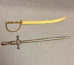 #Zwaard & #Sabel Briefopeners - #Verzilverd ca. 1930, Ophalen of Verzenden