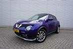 Nissan Juke 1.2 DIG-T S/S Connect Edition Climate / Navi / C, Auto's, Nissan, Voorwielaandrijving, Blauw, Origineel Nederlands