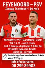 Feyenoord -PSV VIP tickets en laatste losse en naast elkaar, Tickets en Kaartjes, Sport | Voetbal, Losse kaart, Drie personen of meer