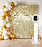 Goedkope fotobooth, onbeperkt foto's maken incl. achtergrond, Hobby en Vrije tijd, Feestartikelen | Verhuur, Ophalen of Verzenden