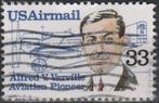 USA Air Mail 1985 - 01, Postzegels en Munten, Postzegels | Amerika, Verzenden, Gestempeld, Noord-Amerika