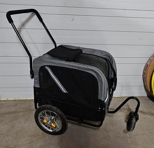 Eenmalig gebruikte hondenbuggy / hondenfietskar (tot 25 kg), Dieren en Toebehoren, Honden-accessoires, Nieuw, Ophalen