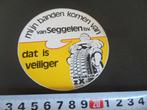 sticker banden van van seggelen bv michelin dat is veiliger, Ophalen, Zo goed als nieuw, Bedrijf of Vereniging