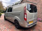 Ford Transit Custom Dubbelcabine 2.2 TDCi - nieuwe motor, Voorwielaandrijving, Euro 5, 125 pk, Zwart