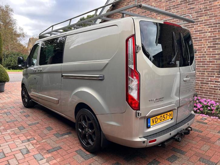 Ford Transit Custom Dubbelcabine 2.2 TDCi - nieuwe motor, Auto's, Bestelauto's, Particulier, ABS, Achteruitrijcamera, Adaptieve lichten
