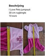 I Love Pets jumpsuit/ honden truitje, Ophalen of Verzenden, Zo goed als nieuw