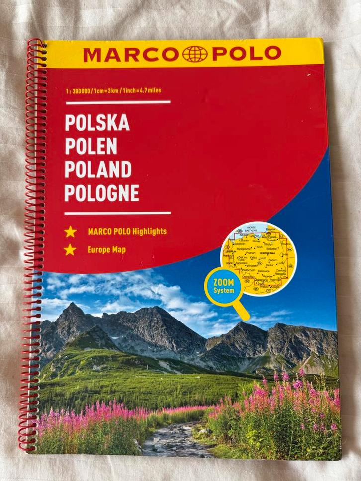 Marco Polo Wegengids Polen, Boeken, Atlassen en Landkaarten, Zo goed als nieuw, Landkaart, Europa Overig, 2000 tot heden, Ophalen of Verzenden