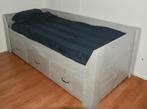 Bed met lades, Ophalen, Gebruikt, 90 cm, 200 cm