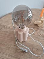 Stenen bloem lamp Xenos, Huis en Inrichting, Ophalen, Zo goed als nieuw, E27 (groot), Led-lamp