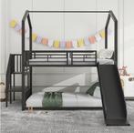 Stapelbed met glijbaan - Super Leuk!, Ophalen, Hoogslaper of Stapelbed, 180 cm of meer, 100 cm of meer