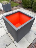 Capi Europe bloembak - Vierkant/Grijs - 50x50x50 - NIEUW!, Ophalen, Kunststof, 40 cm of meer, Vierkant