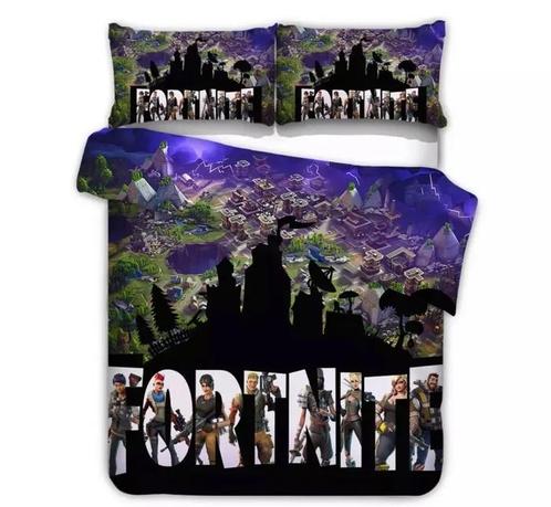 Fortnite dekbedovertrek 140x200 jongenskamer, Huis en Inrichting, Slaapkamer | Beddengoed, Nieuw, Ophalen of Verzenden