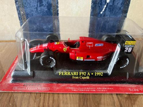 1932 - Ferrari F92 A - Ivan Capelli - 1992 - Atlas 1:43, Hobby en Vrije tijd, Modelauto's | 1:43, Nieuw, Auto, Overige merken