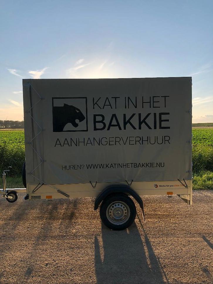 Saris aanhanger met huif, Auto diversen, Aanhangers en Bagagewagens, Zo goed als nieuw, Ophalen