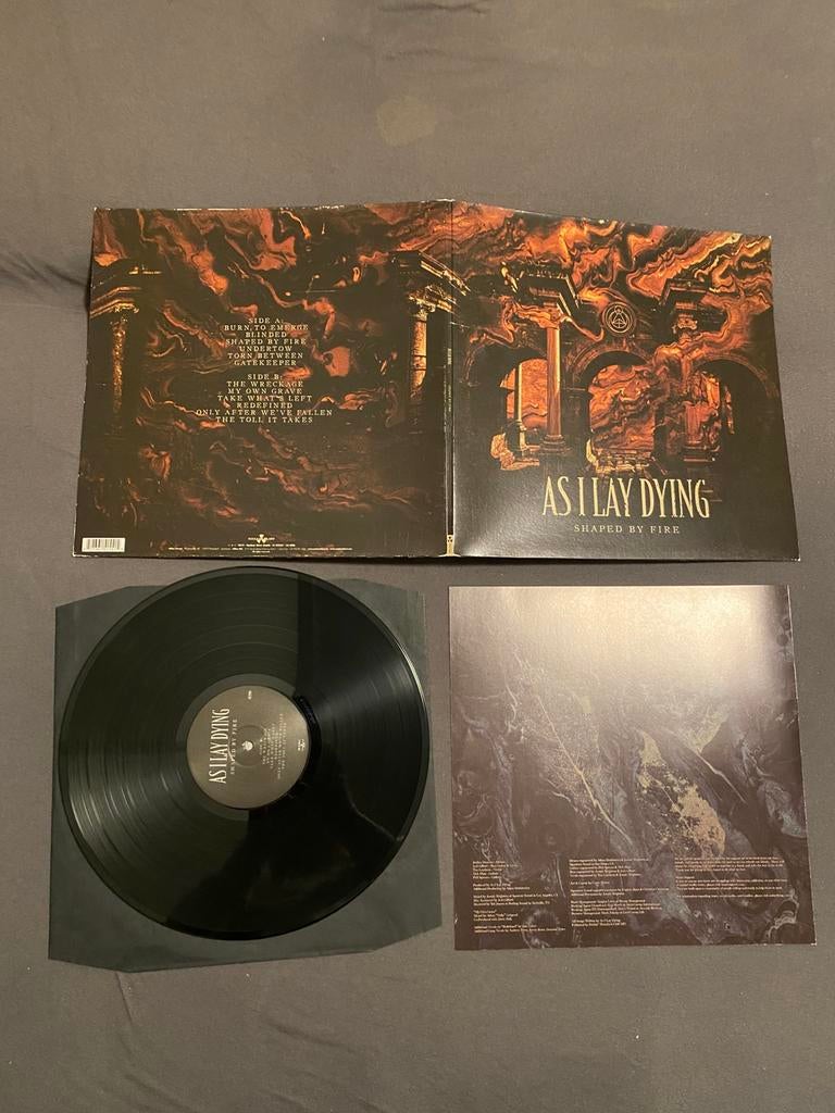As I Lay Dying Vinyl Shaped, Ophalen of Verzenden, Zo goed als nieuw